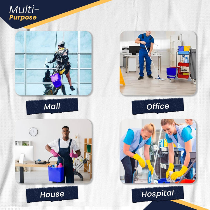 Discounted Cleaning Supplies EWB ABS-Kunststoff Reiniger Nützlichkeit Eimer, 12L Kapazität, Blau