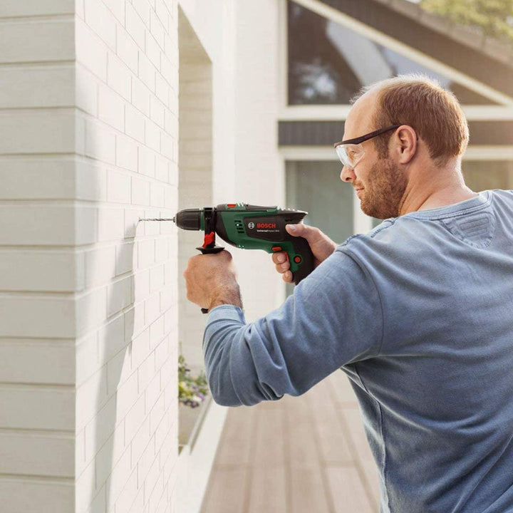 Bosch Schlagbohrmaschine UniversalImpact 800 (800 Watt, Koffer) + 34tlg. X-Line Classic Schrauber un