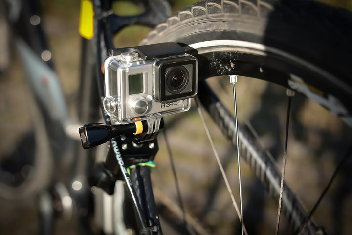 iSHOXS Cero | Action Cam Lenkerhalterung | Professioneler Aluminium Halter passend für GoPro Hero un