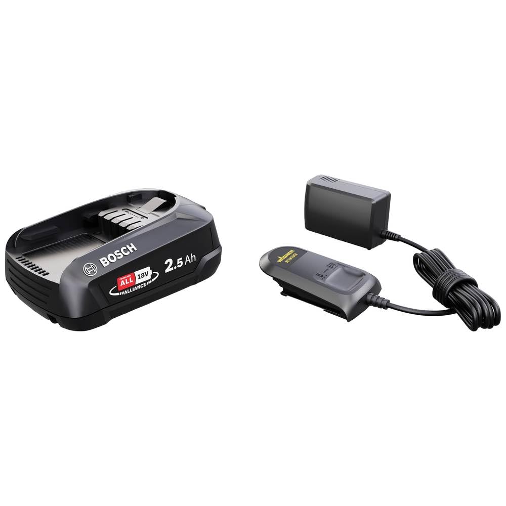 WAGNER Starter-Kit 18V: Bosch 18V Lithium-Ionen Akku 2,5 Ah und Ladegerät - Power for All Alliance,