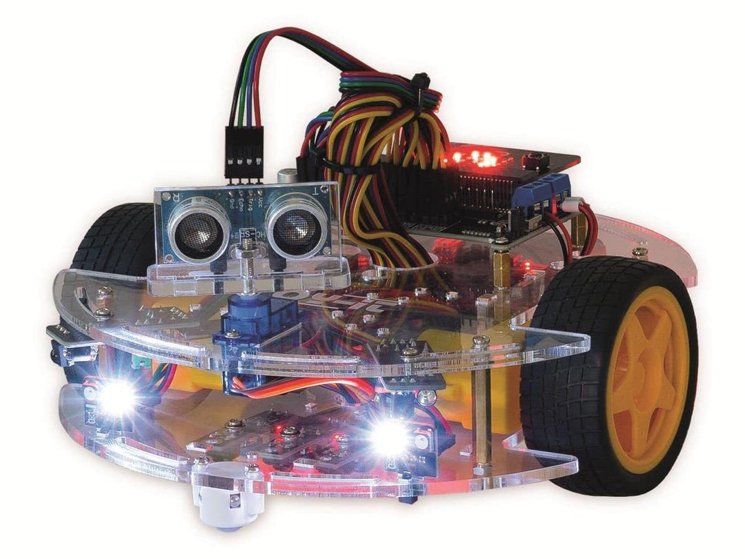 Joy-it Roboter Micro:Bit JoyCar Fertiggerät MB-Joy-Car-set4