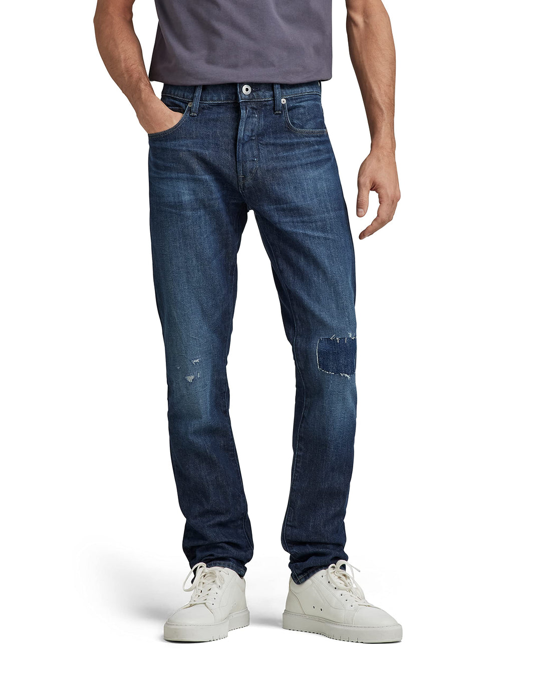 G-Star Herren 3301 Slim Style Jeans 33W / 32L Blau (Worn in Ocean Reef Restored), 33W / 32L Blau (Wo