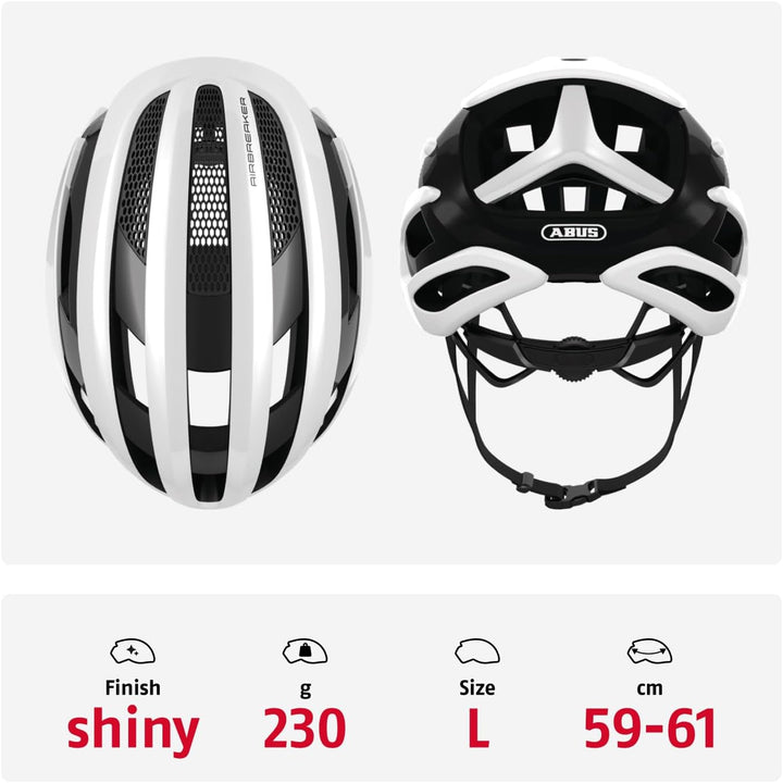 ABUS Rennradhelm AirBreaker - High-End Fahrradhelm für den professionellen Radsport - für Jugendlich