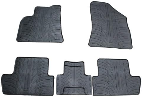 Gledring Satz Gummimatten kompatibel mit Peugeot 3008/5008 2009-2016 (T Profil 5-teilig + Montage-cl