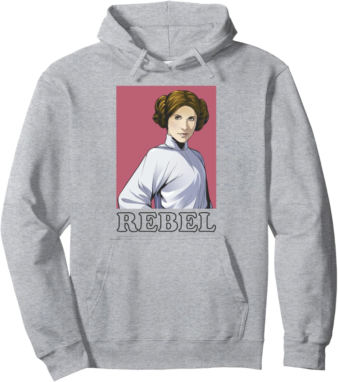 Star Wars Rebel Leia Portrait Pullover Hoodie