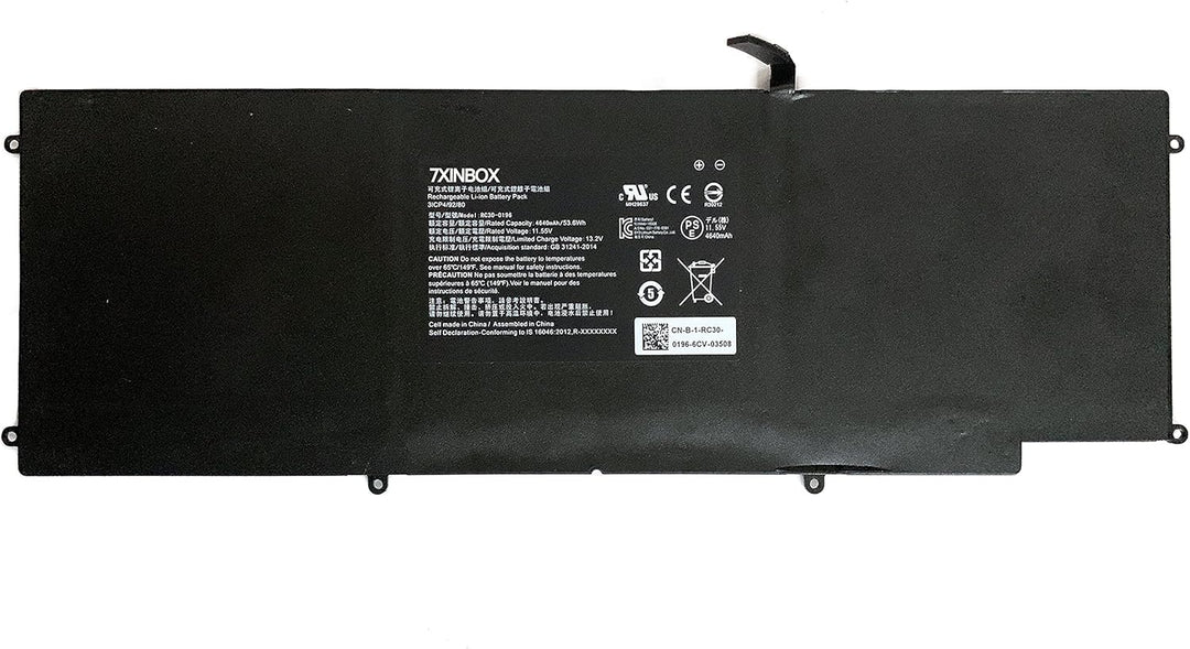 7XINbox 45Wh 3950mAh 11,4 V Hazel 3ICP4/92/77 Laptop-akku für Razer Blade Stealth 12.5" 7. Generatio