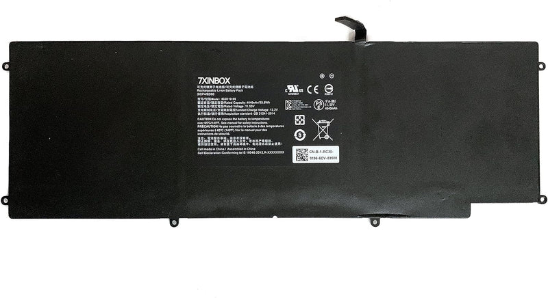 7XINbox 11.55V 53.6Wh 4640mAh RC30-0196 RZ09-0239 3ICP4/92/80 Laptop Akku für Razer Blade Stealth 20