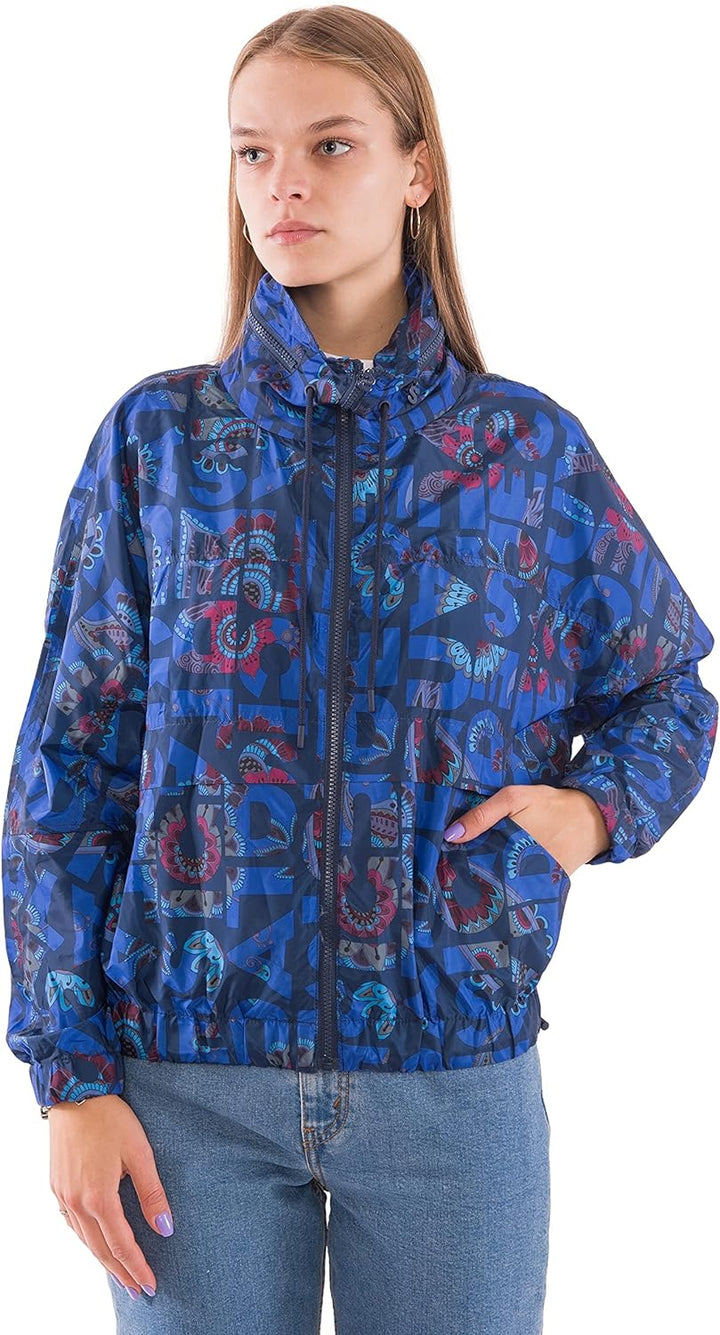 Desigual Damen Lex Jacken, Blau, L