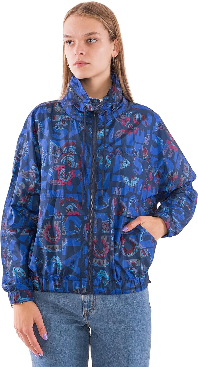 Desigual Damen Lex Jacken, Blau, L