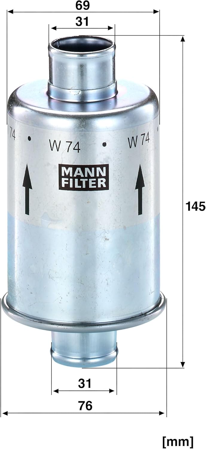 MANN-FILTER W 74 Ölfilter – Für Nutzfahrzeuge