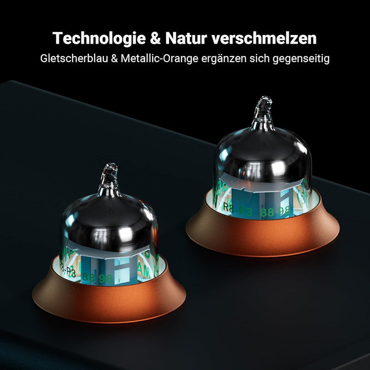 Fosi Audio P3 Hi-Fi Röhren Vorverstärker, Home Audio Mini Röhrenverstärker & Kopfhörerverstärker, Bl