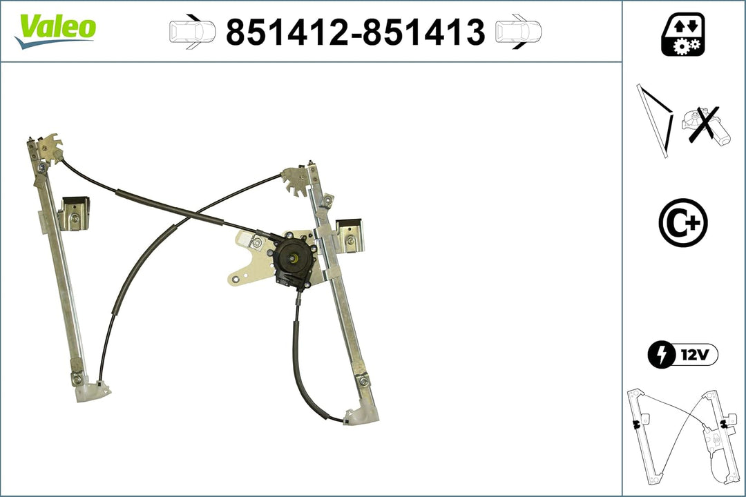 Valeo Fensterheber 851412