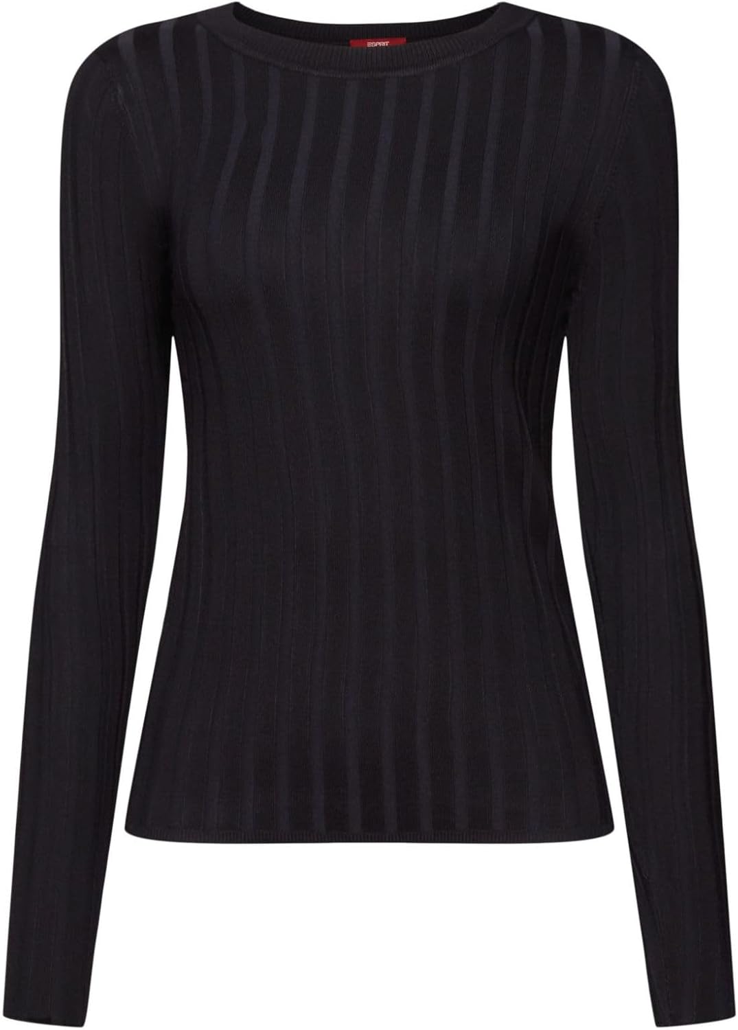edc by Esprit Klassischer Pullover aus Rippstrick