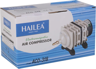 Hailea SC438 Luftpumpe/Kolbenkompressor ACO 318, 32W, 60