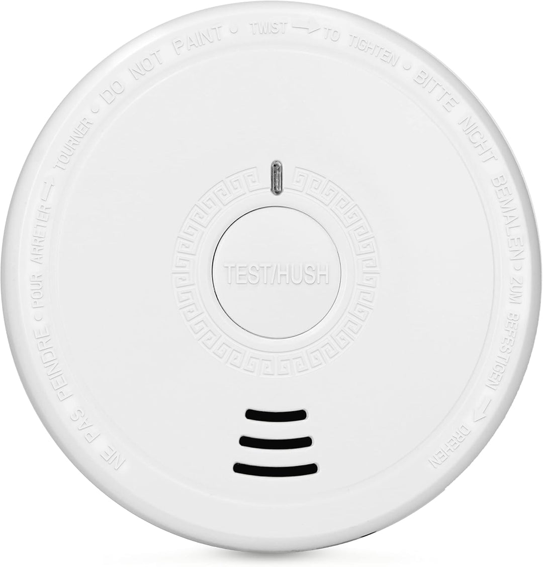 Alecto SA20 Rauchmelder Set - mit Time-Out Taste - Test und Reset Taste - Alarm >85-10 Jahre Sensor