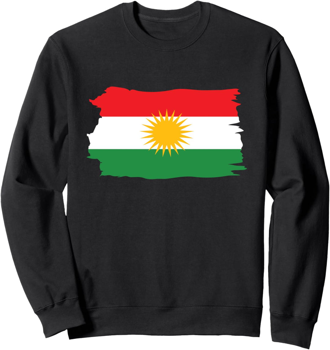 Kurdische Flagge Fahne Kurdisch Kurdistan Sweatshirt