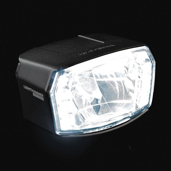 TRELOCK LS 990 Lighthammer Pro 300 Lux S-Pedelec E-Bike 12V Fahrradlicht - Inklusive Fernlicht-Schal