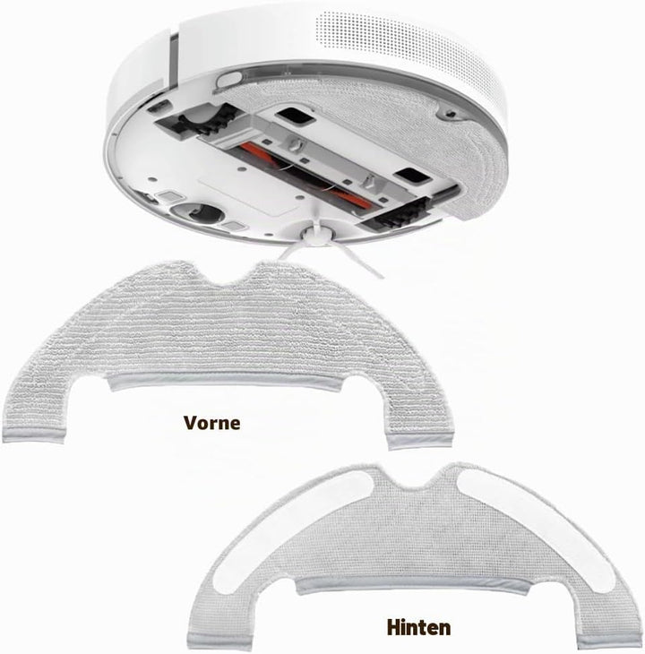 Ersatz Zubehör Set für Dreàme Bot D10 Plus RLS3D Roboter Staubsauger 2 Hauptbürsten, 4 Filter, 4 Sei
