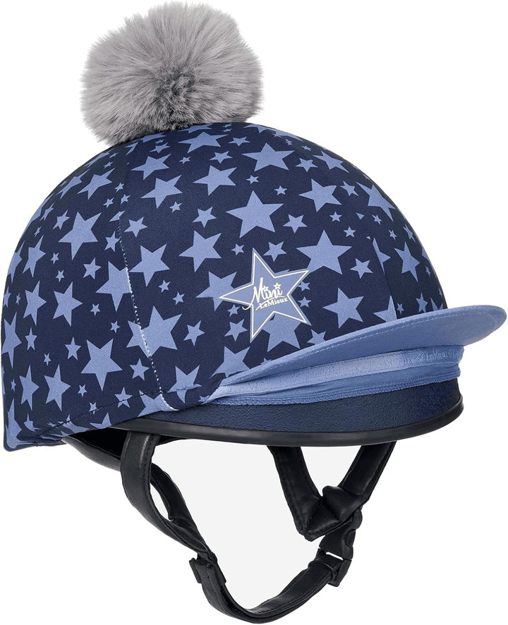 LeMieux Unisex Mini Pompon Hut Seide – Atmungsaktive Kopfbedeckung mit 4-Wege-Stretch-Stoff – eng &