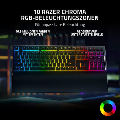 Razer Ornata V3 Tenkeyless - Kompakte Flache Gaming-Tastatur (Mecha-Membran-Switches, Tastenkappen m