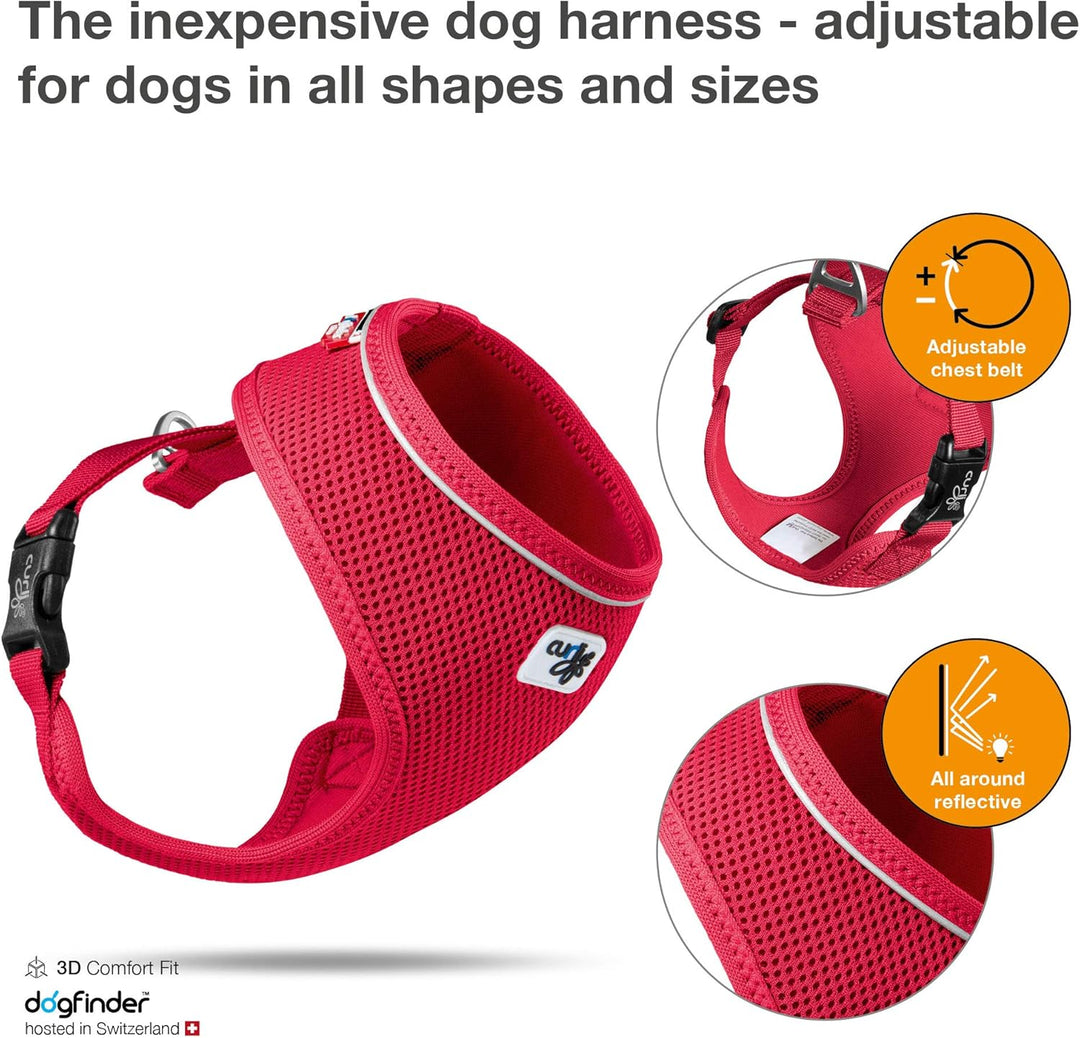 Basic Harness Air-Mesh Red M M Red, M Red