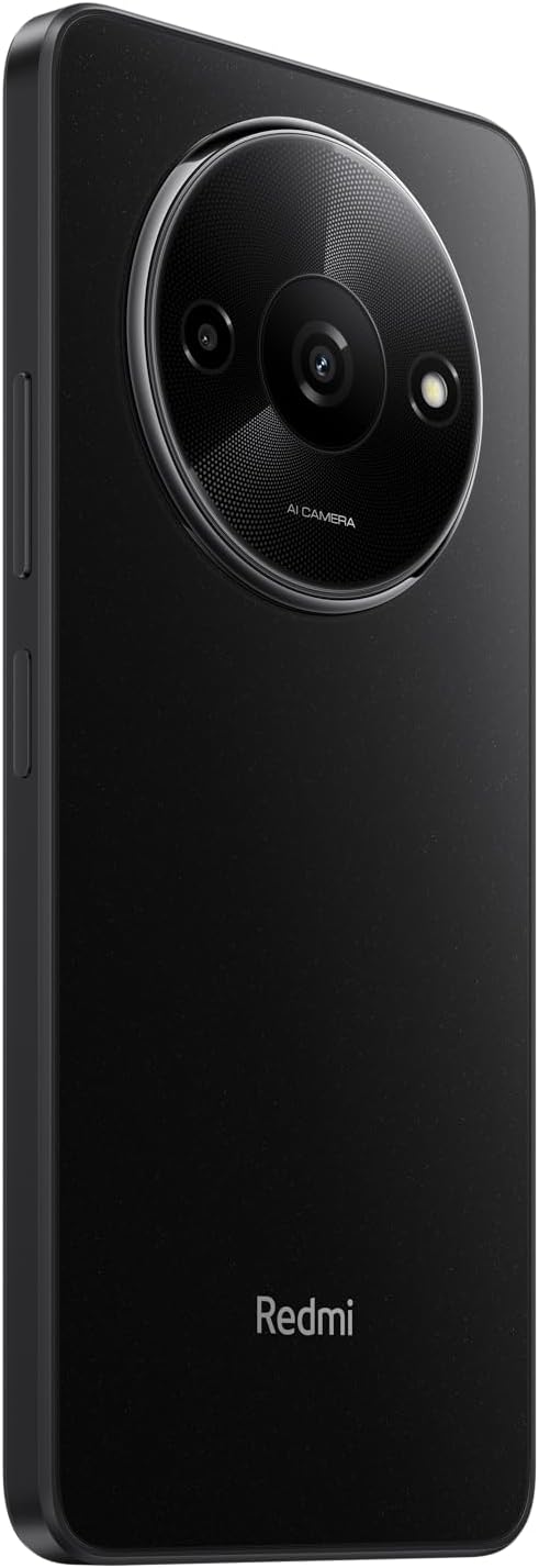 Redmi A3 Smartphone, 3+64GB, 5000mAh, Handy ohne Vertrag, Dual-SIM, Mitternachtschwarz (DE Version)