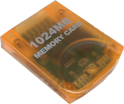 WiCareYo 1024MB Speicherkarte Memory Card für Gamecube oder Wii Konsolen, 1024Mb