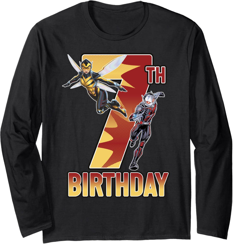Marvel Ant-Man & Wasp 7th Birthday Langarmshirt