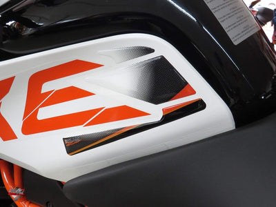 BIKE-label Seitentank Pad Orange kompatibel für KTM 390 Duke 800441