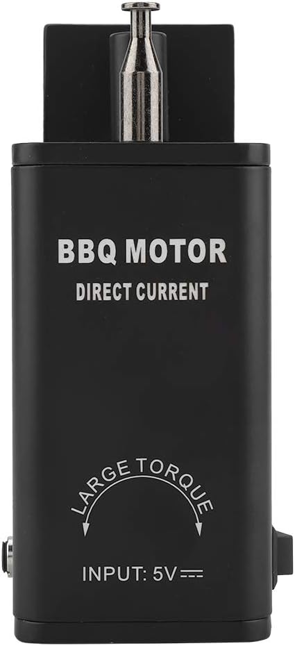 Grillmotor, DC 5V Ausgang Einstellbarer Grillbraten Rotisserie mit USB-Kabel Grillmotor Rotator Gril