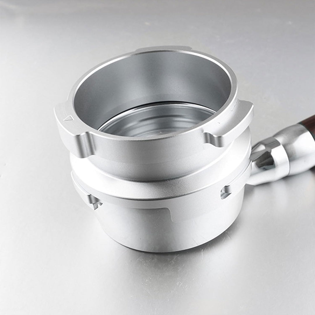 CAPFEI Kaffee Dosierring 58mm für CASABREWS Ultra/Beem/Cecotec Cumbia Siebträger 58mm 3 Ohren - Silb