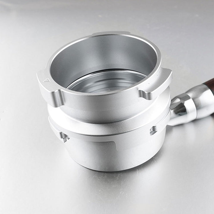 CAPFEI Kaffee Dosierring 58mm für CASABREWS Ultra/Beem/Cecotec Cumbia Siebträger 58mm 3 Ohren - Silb
