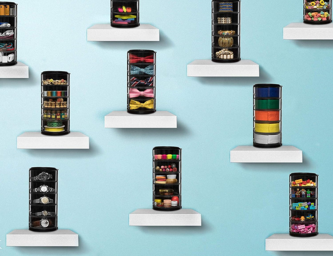 ELYPRO Gürtel-Organizer – Acryl-Organizer und Display für Accessoires wie Gürtel, Schmuck, Uhrenetui
