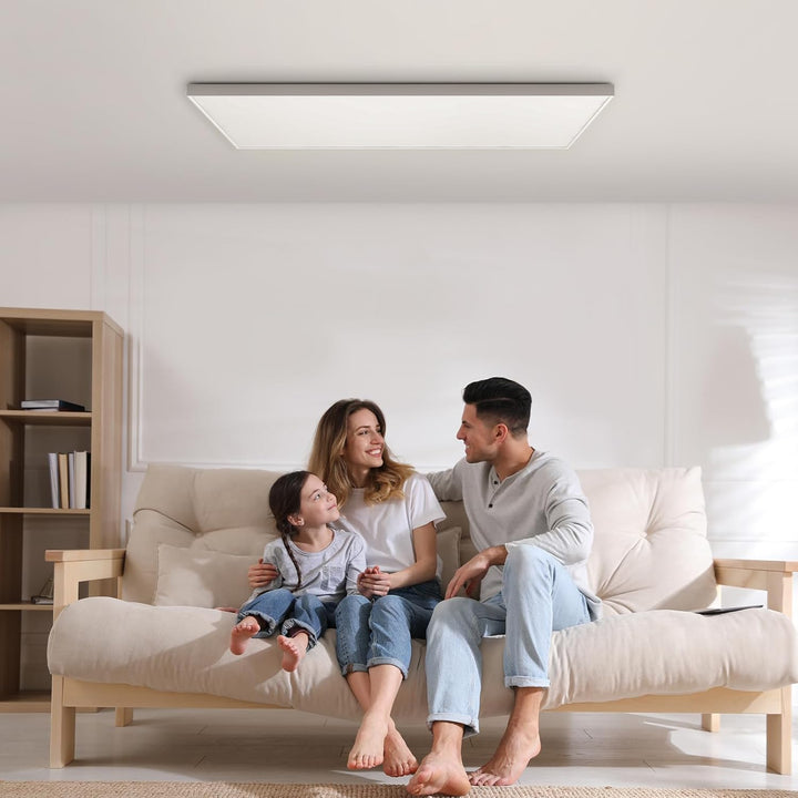 Infrarotheizung Deckenmontage mit Thermostat 860 Watt, Deckenheizung Infrarot, APP Fernbedienung Ste