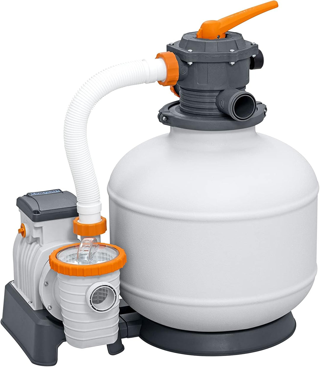 Bestway Water_Pump Flowclear Sandfilterpumpe für oberirdische Pools, Durchflussmenge 8327 l/h 8 327