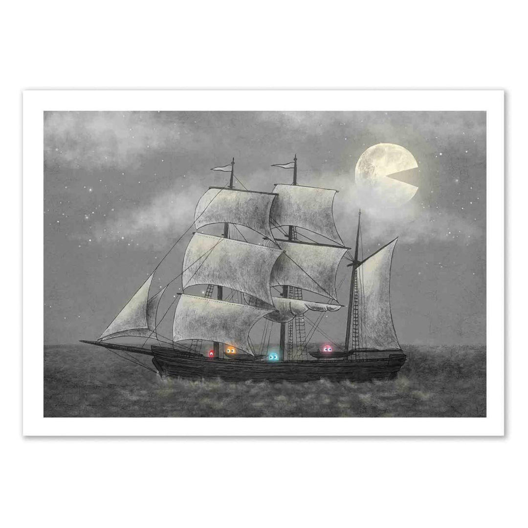 Wall Editions Art-Poster - Ghost Ship - Terry Fan