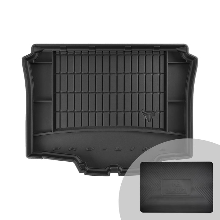 FROGUM ProLine 3D Gummimatte Exklusive Auto Kofferraummatte Kofferraumwanne für SEAT Ibiza IV 2008-2