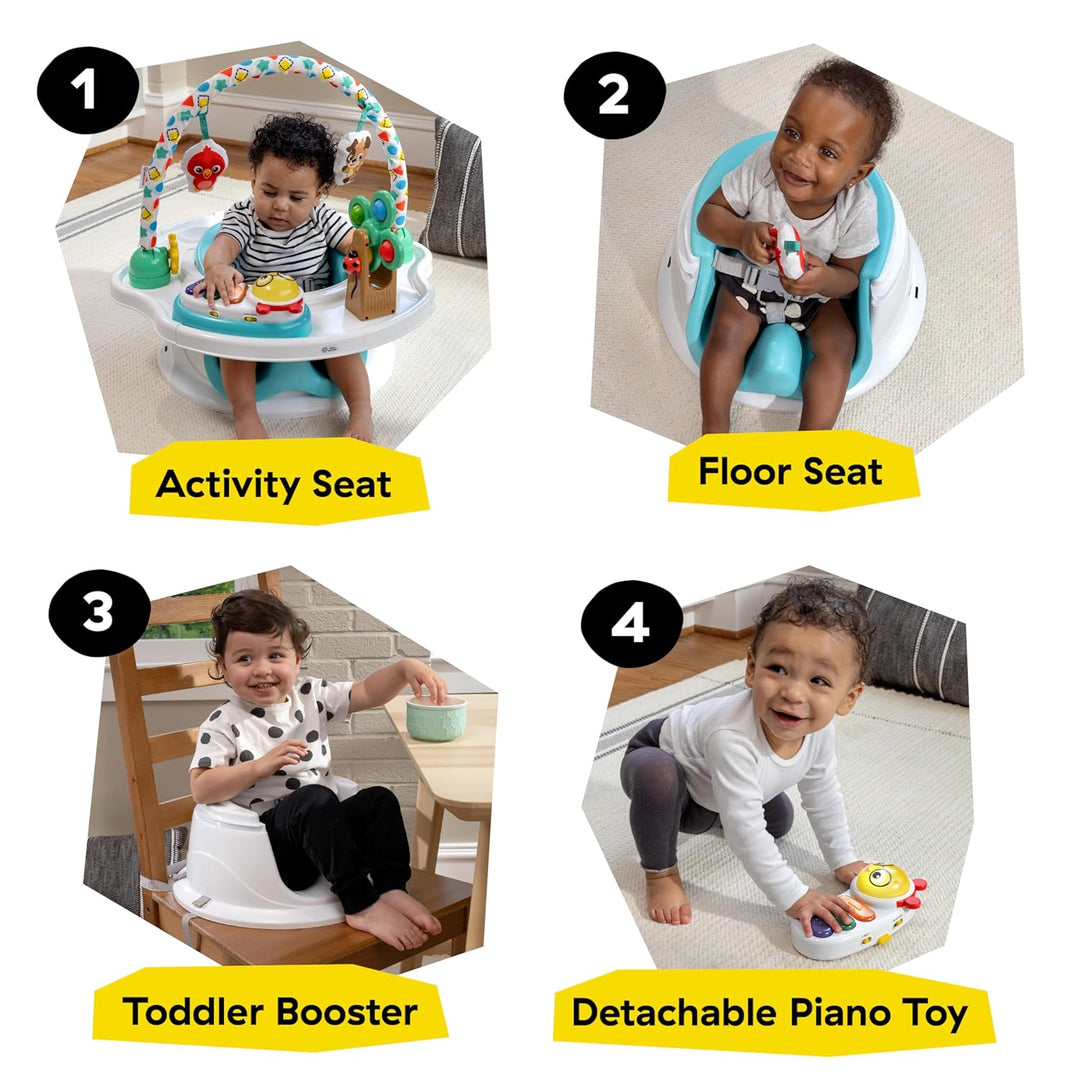 Baby Einstein SuperSeat Touch of Tunes 3-in-1 Aktivitätssitz, mit Musik und Lichtern, ab einem Alter