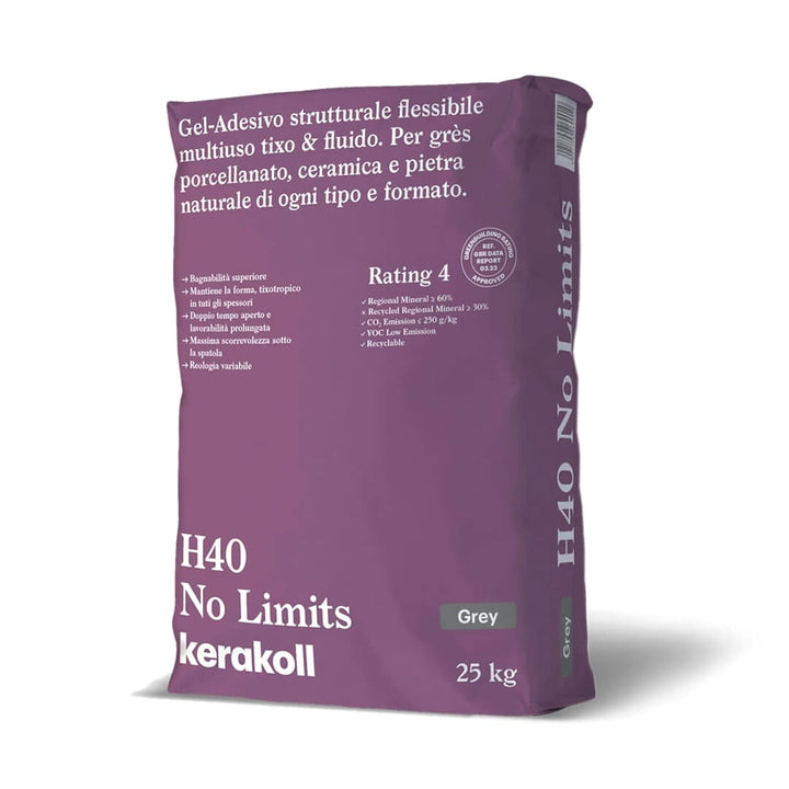 Kerakoll Fliesenkleber H40 No Limits, grau, 25 kg