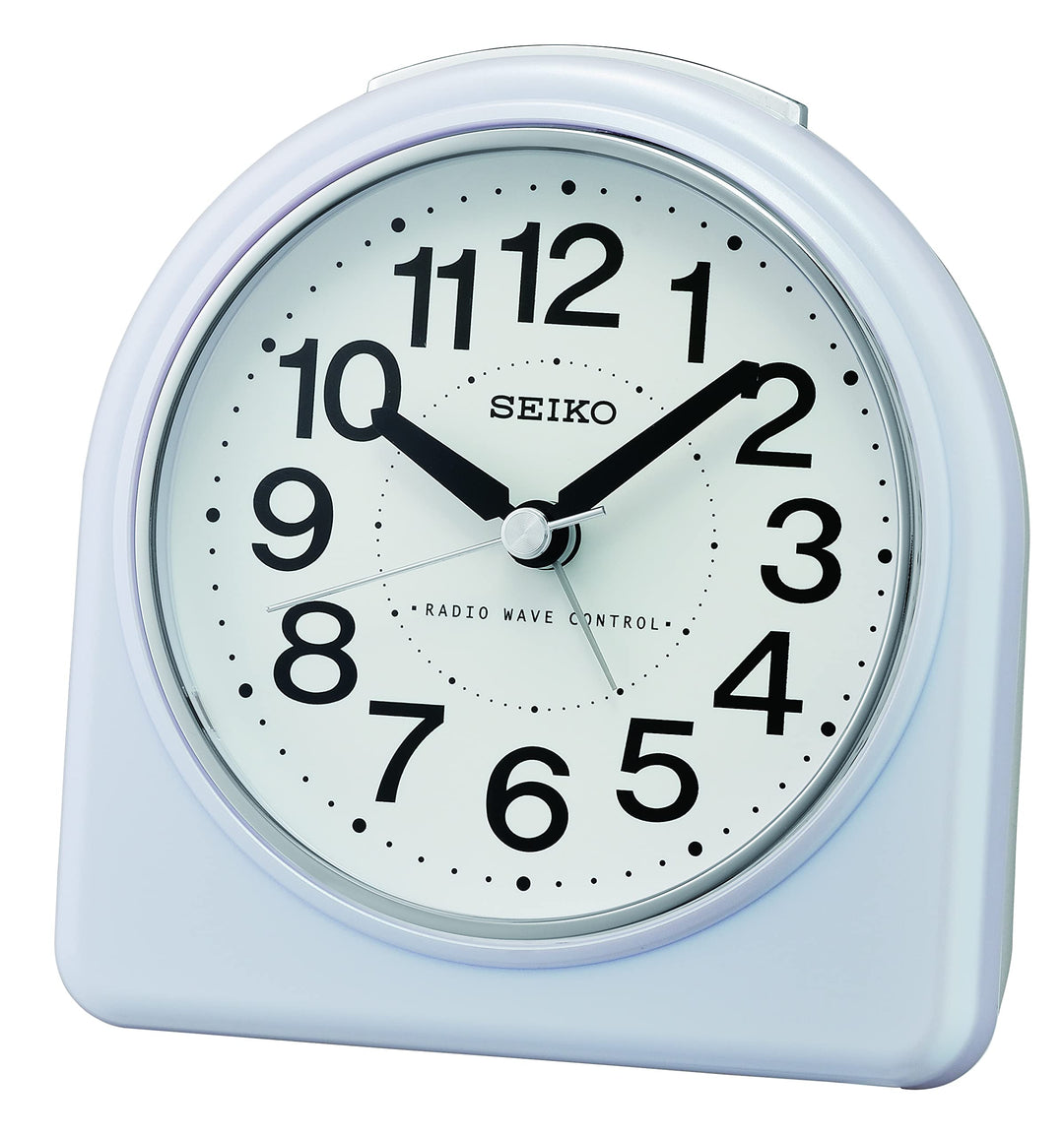 Seiko Wecker Kunststoff weiss QHR204W Standard Weiss, Standard Weiss