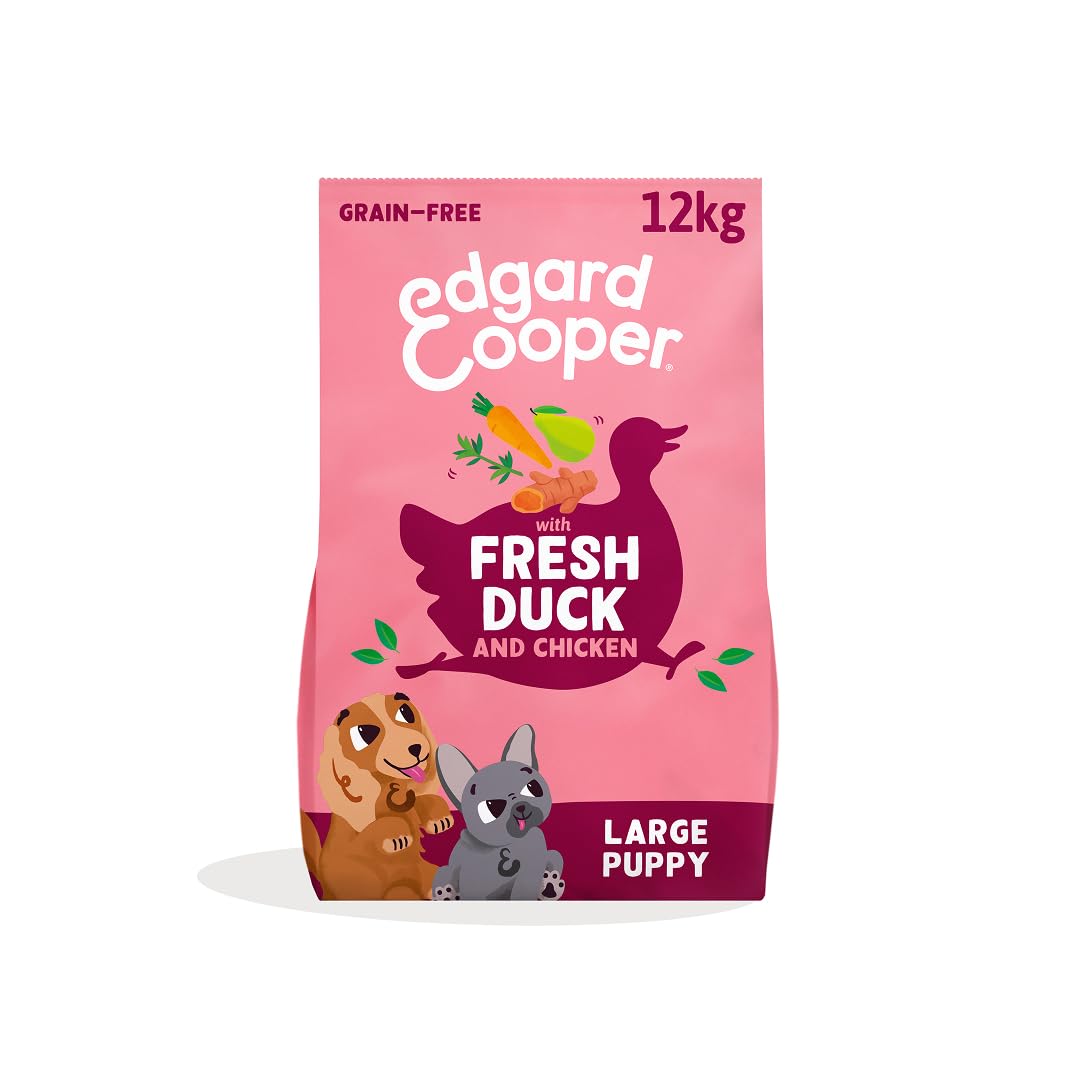 Edgard & Cooper natürliches Premium Trockenfutter für Adult Hunde - getreidefrei und proteinreich (W