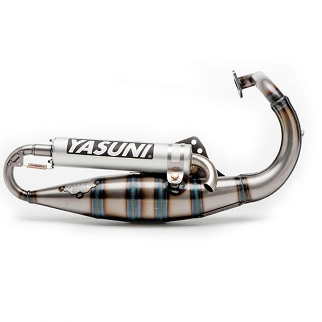 Auspuff Yasuni Scooter R Aluminium für Peugeot stehend