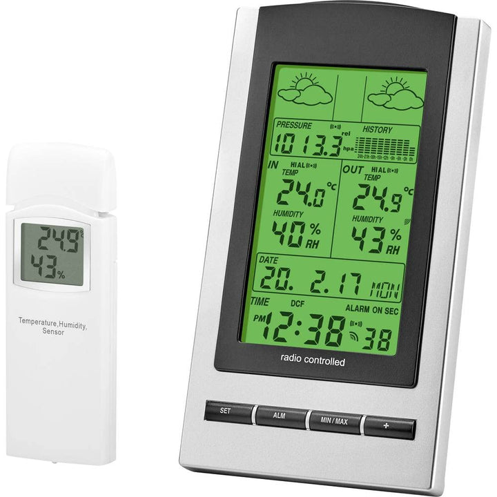 Eurochron WH1173 9223c3b Funk-Wetterstation Anzahl Sensoren max. 1