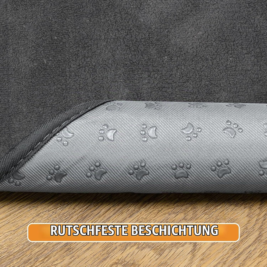 Welpenunterlagen Waschbar, 2er Schnell Absorbierend Puppy Pads 122x122 cm | Auslaufsichere, Rutschfe