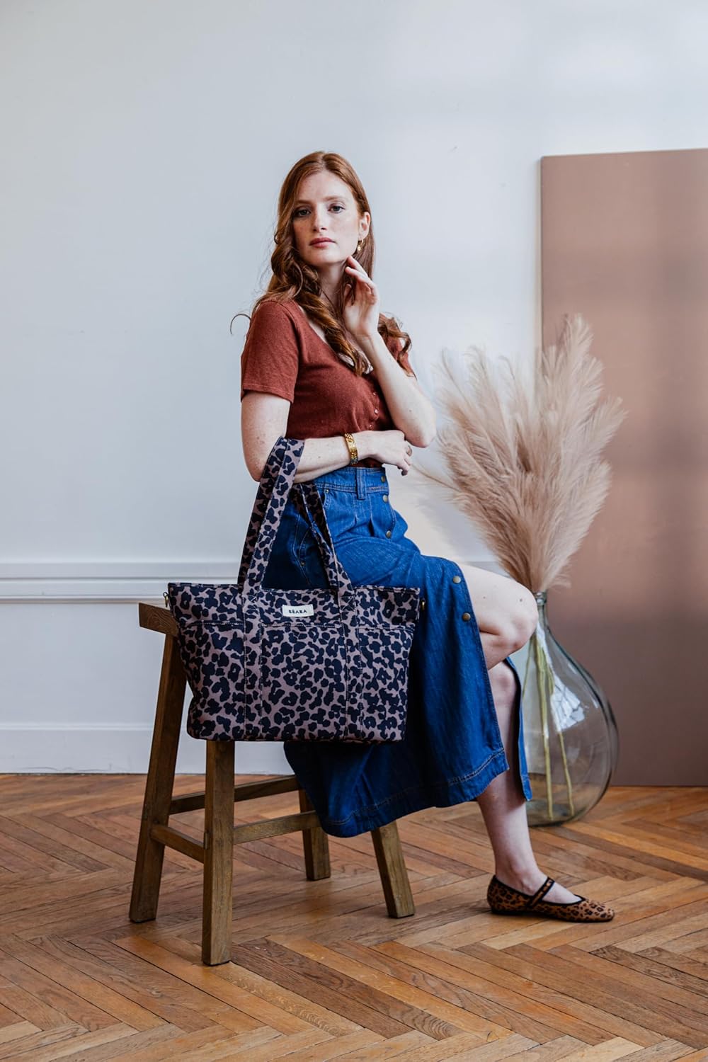 BÉABA Wickeltasche Baby Madrid 22L – Wickeltasche im Tote-Format, Unisex für Mama und Papa, 11 Fäche