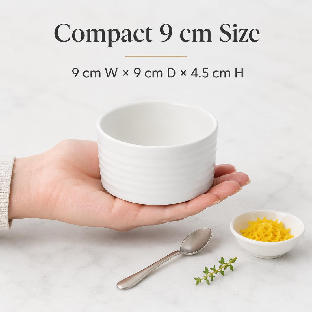 Portmeirion Home & Gifts Sophie Conran Weisse Auflaufförmchen 4er-Set (Weiss)