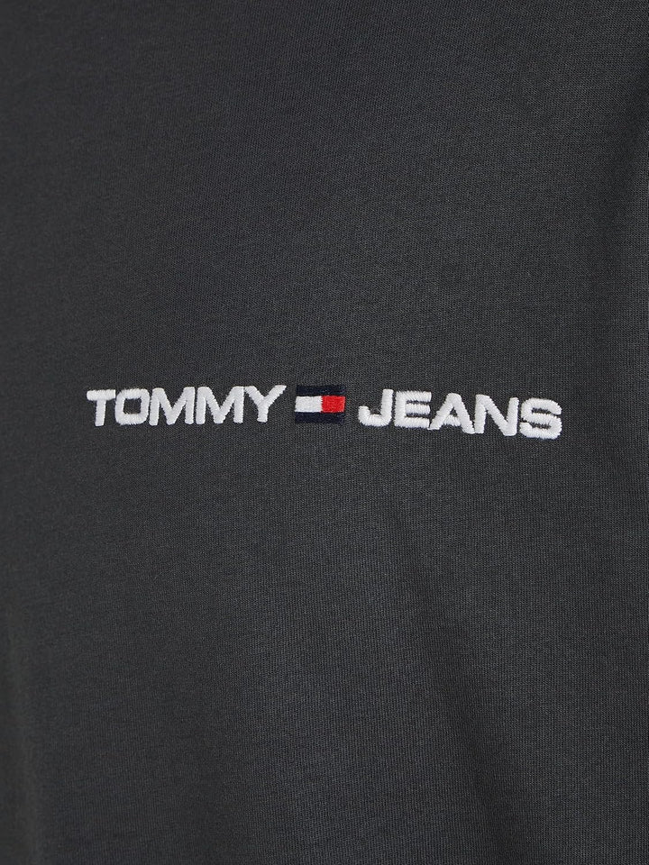 Tommy Jeans Herren Langarm Strickoberteile, Grau