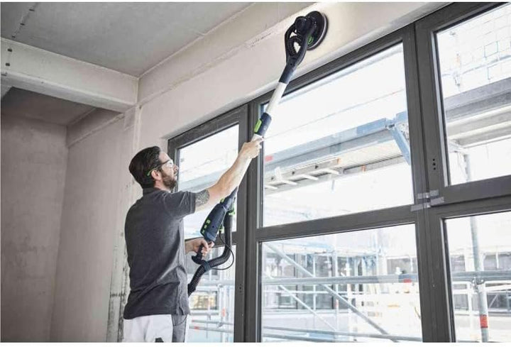 Festool Langhalsschleifer LHS 2 225/CTL 36-Set PLANEX (mit Verlängerung, Schlauchclip, Klettverbinde