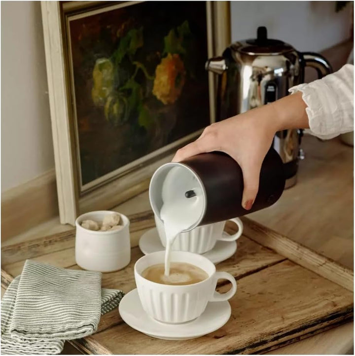 DUALIT 84146 Milchaufschäumer und Schokoladenmaschine, 250 ml, Schwarz