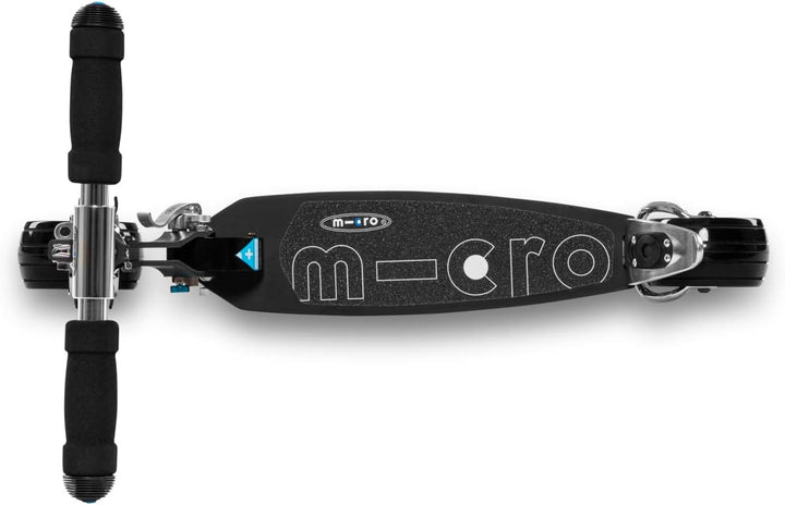 Micro Rocket Scooter Jungen/Mädchen ab 8 Jahren Schwarz, Schwarz